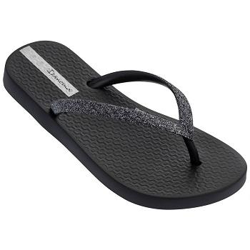 Ipanema Lolita Glitter Flip Flops Barn Svarta Sverige MT0396457